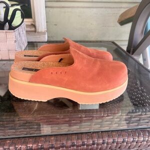 Reef Terracotta Platform Slip-Ons